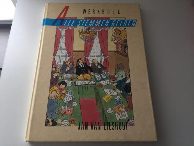 Nog een leuke aanvulling/ tip misschien.
In 1981 ( toen was ik 6 jaar oud ) kreeg ik dit boek van mijn oom. Ik kijk er nu nog weleens regelmatig in. Staan ook opdrachten in, stripverhalen en hoe politiek nou in elkaar zit.