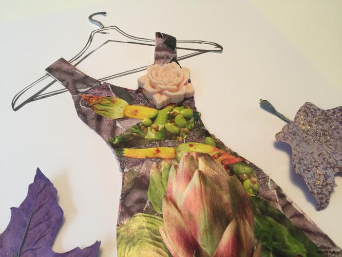 <a class="removable-mention" data-mentionid="23816" href="/useroverview/23816/Dana">@Dana</a> ik heb de jurk klaar! Hier komt ze dan! Het betreft een collagewerk met  een herfstgroentejurk in herfsttinten.  🙂