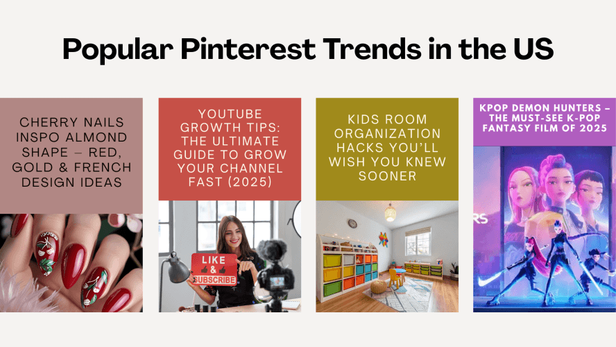 Popular Pinterest Trends in the US
