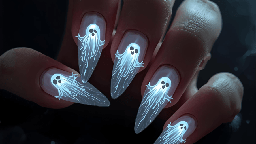 Ghost Nails: The Spooky-Chic Nail Trend Everyone’s Obsessed With