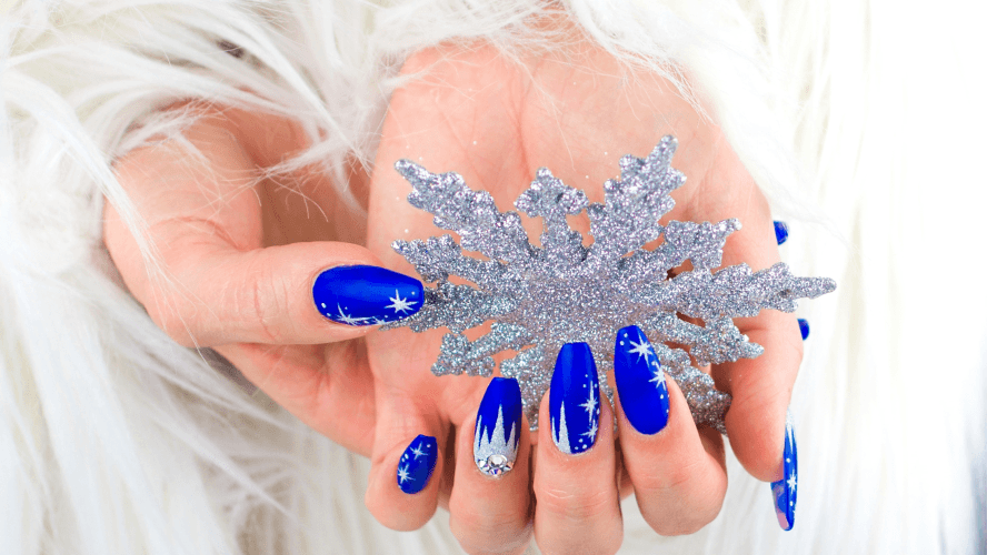 Blue Christmas Nails: Stunning Designs to Sparkle This Holiday Season