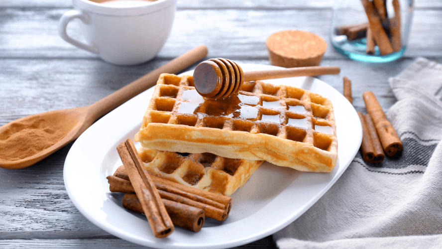 Homemade Cinnamon Waffles – The Perfect Fluffy Breakfast Treat