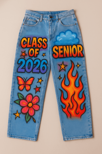 Senior Jeans Airbrushed: Creative Ideas, Styling Tips & Inspiration for 2026