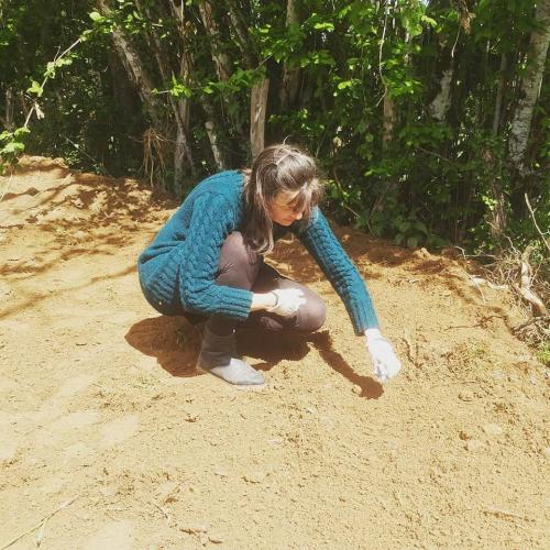 Yess, eigen breisel en 1ste zaadjes