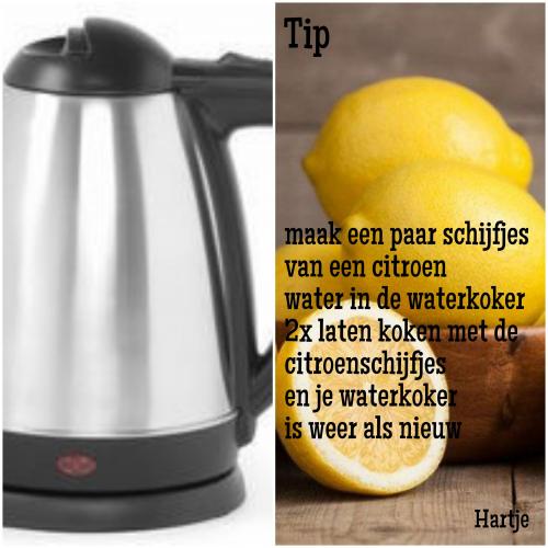 Waterkoker schoonmaken