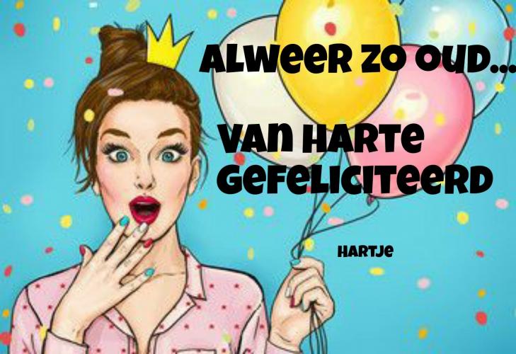 Van harte gefeliciteerd 