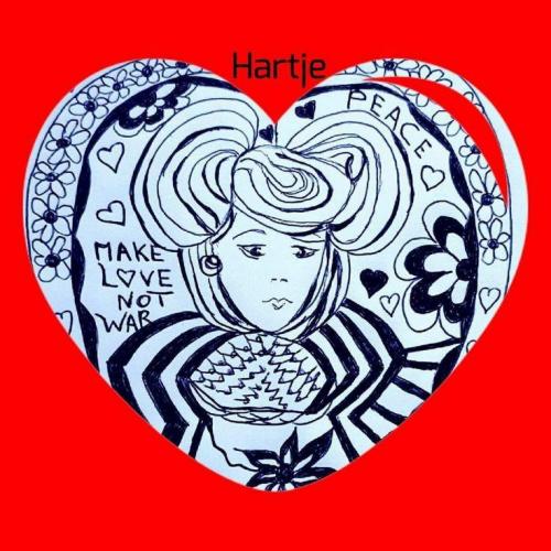 Nog een tekening: make art not war