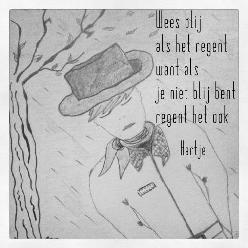 Wees blij als het regent