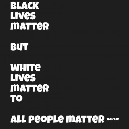Black and White= PEOPLE