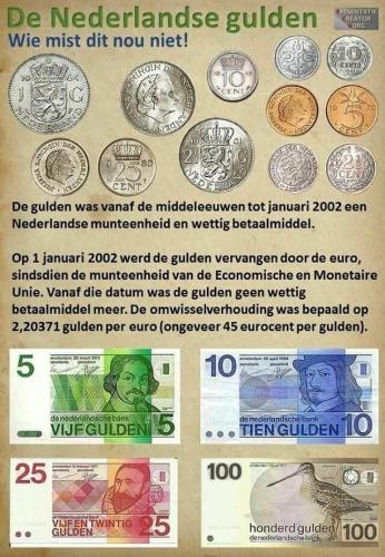 De gulden komt terug 
