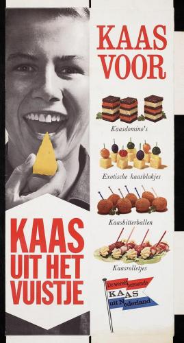 Oude reclame: Kaas uit het vuistje