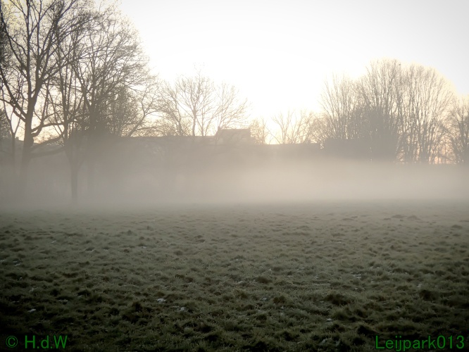 13 januari Mist en zon