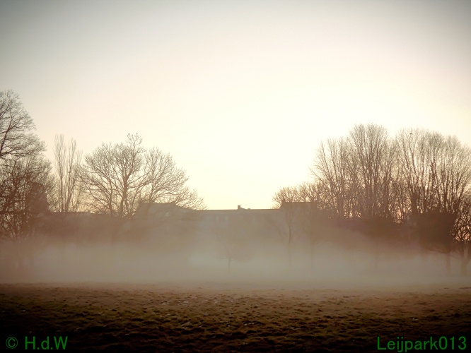 13 januari Mist en zon