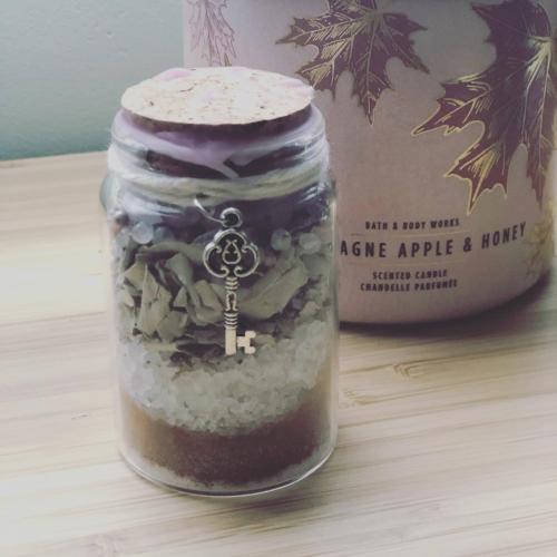 Self love spell jars
