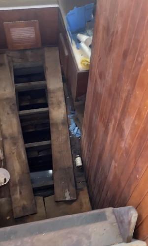 Boot restauratie E2: Slopen