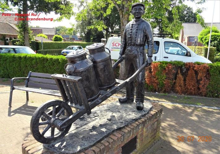 Image of a farmer in local costume: