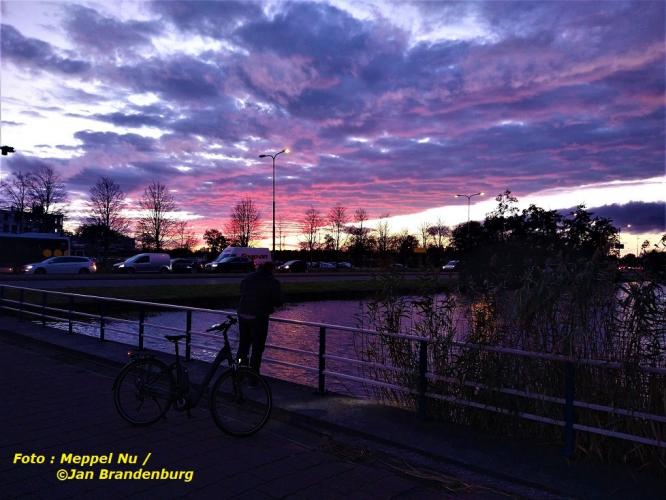 Spectacular sunset, Monday 2-11-2020