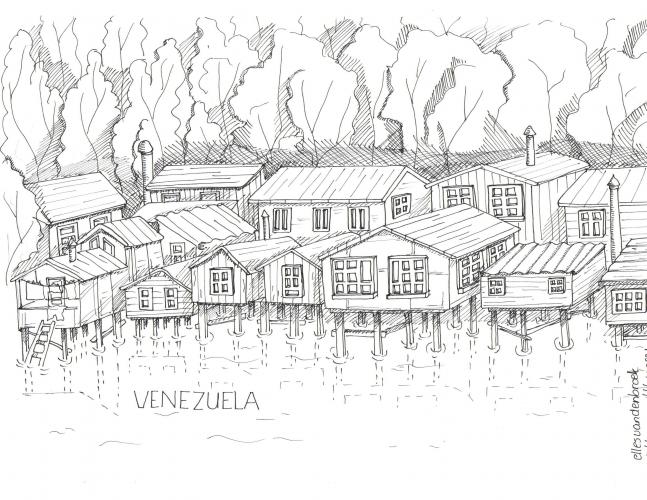 And the most beautiful project at Yoors was the <a class="hashtag" data-tag="yoorsworldtrip2021" href="/tag/yoorsworldtrip2021">#yoorsworldtrip2021</a>, I made 30 drawings from all kind of places of the world! It was a real challenge I gave myself to make 30 drawings in 30 days, but I made it!  Well, there are lots of projects I love ....