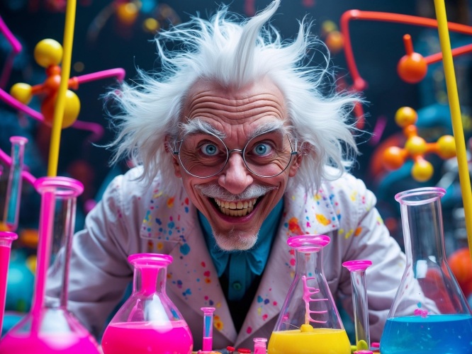 Nieuwe baan? Misschien word ik gekke professor