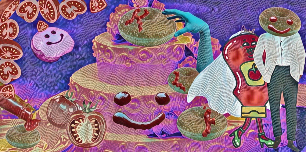 Ketchup Donut Huwelijk