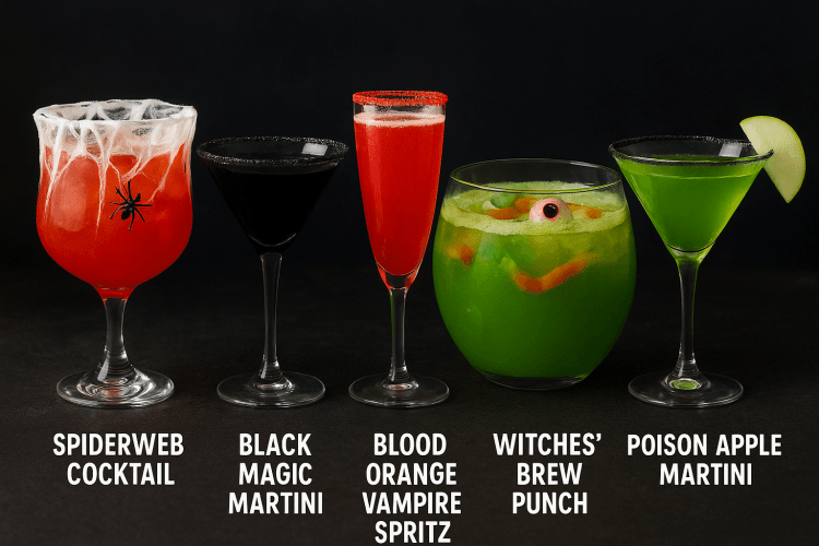 🍸 5 Spooky Halloween Cocktails You Have to Try This Year 🎃