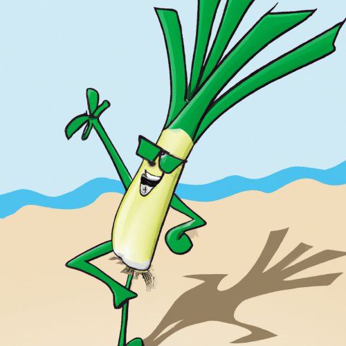 Summer dancing leeks