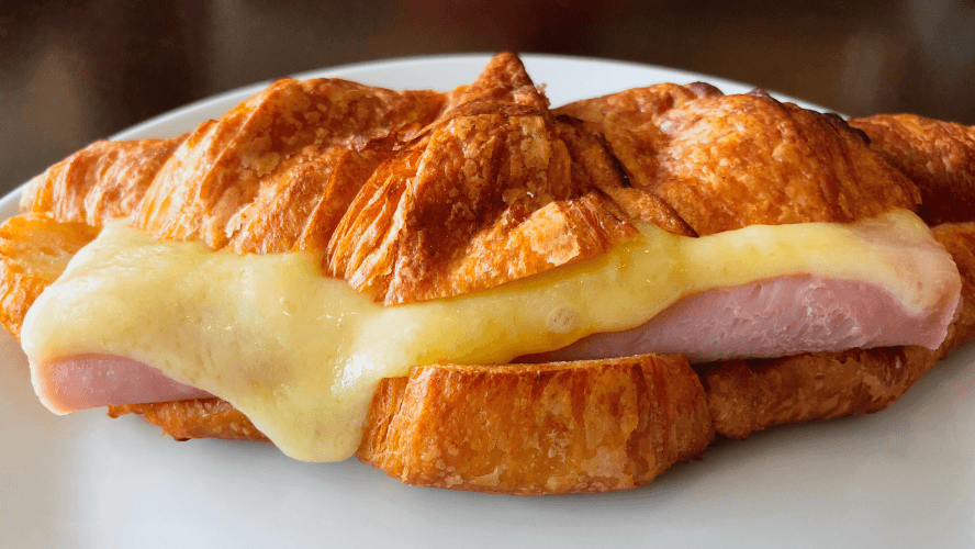 Recipe Idea: Ham, Cheese, and Apple Croissant