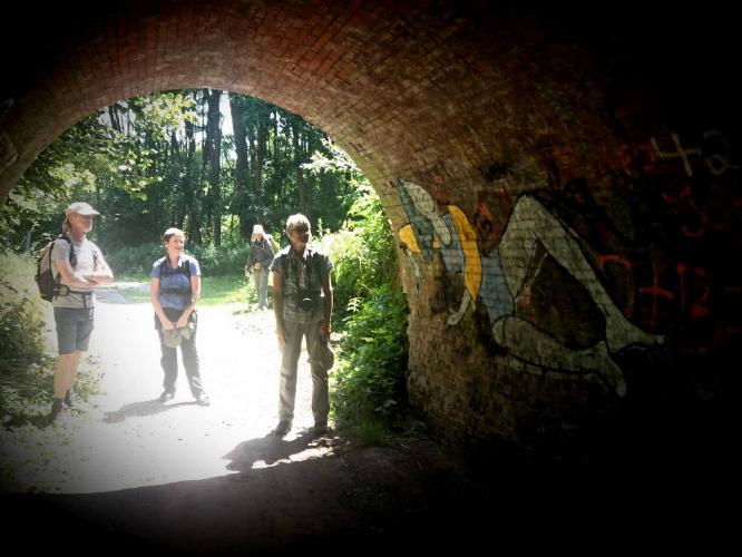 Gang walk in Hoegaarden