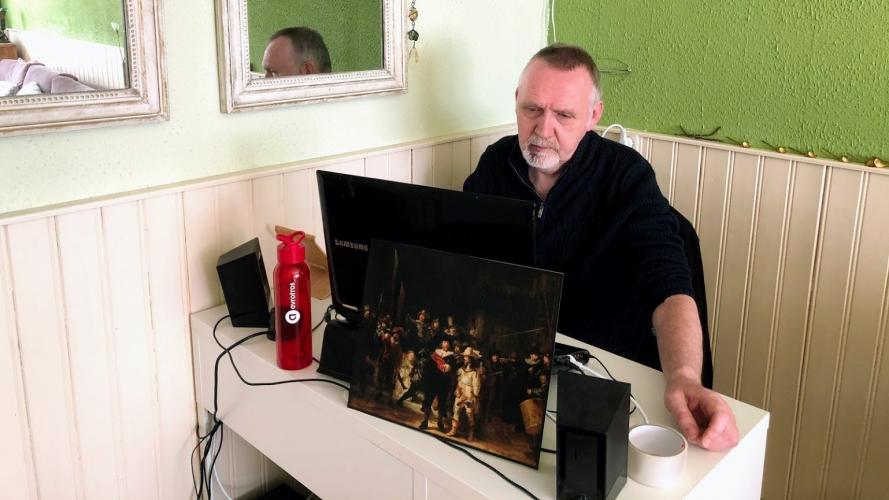 Thuis werken en uitdagingen