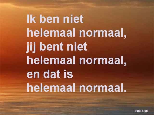 What's normal?