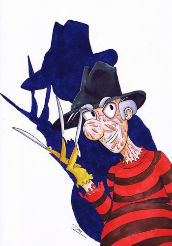 Inktober 2020 dag 5 blade