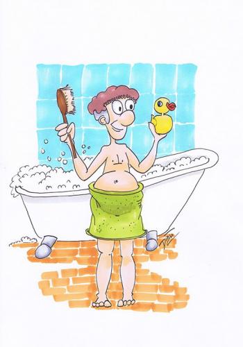 Inktober 2020 day 28, Float