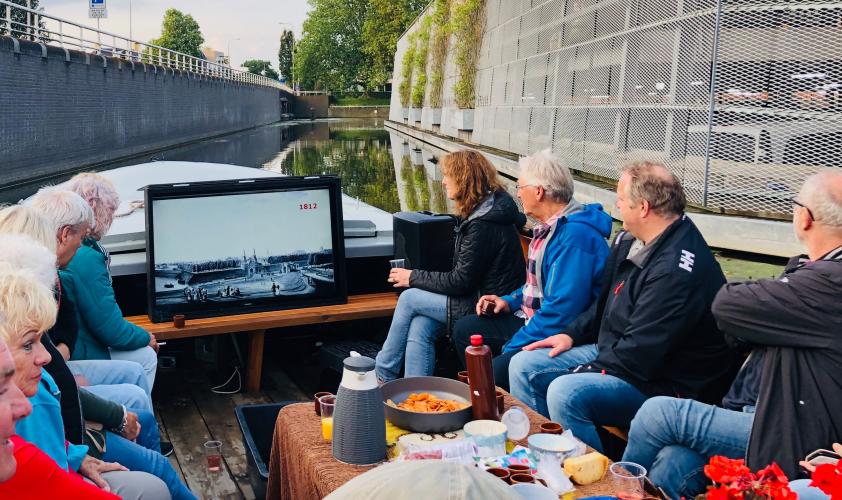 'Second Screen Canal Tour' Leeuwarden