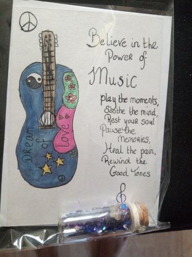 Music is good for your health