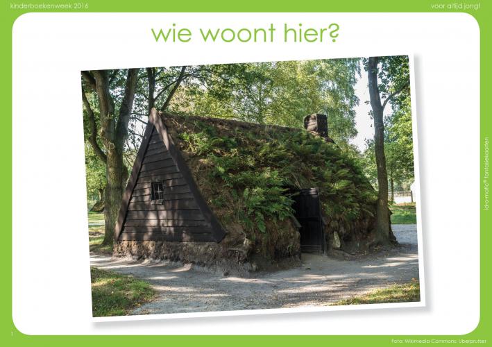 Tekenopdracht: Wie woont hier?