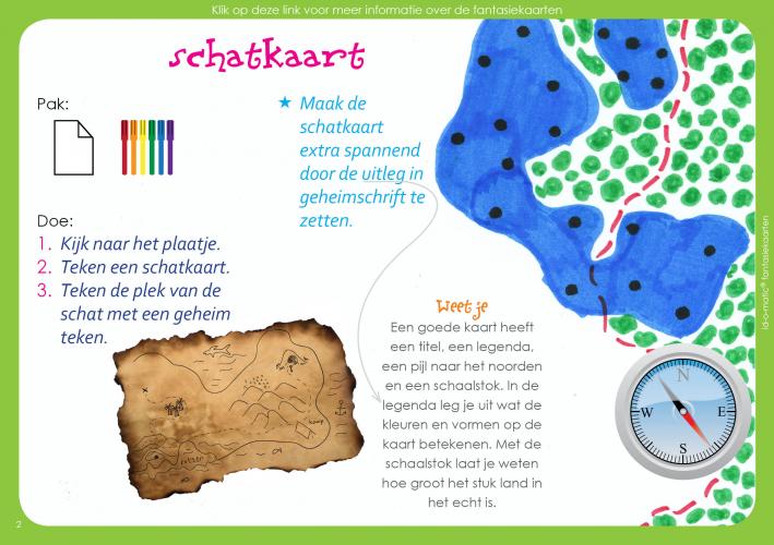 Tekenopdracht: schatkaart