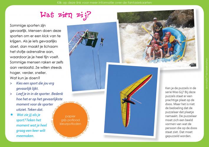 Tekenopdracht: Wat zien zij?