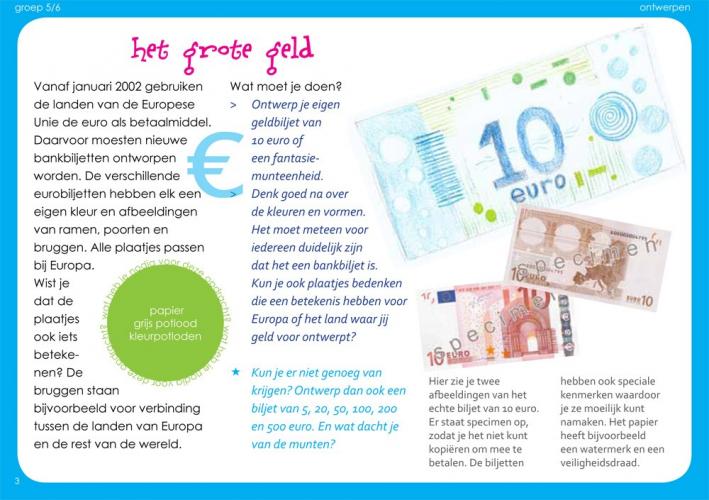 Drawing assignment: the big money