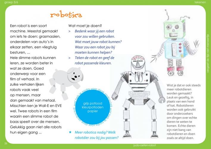 Tekenopdracht: robotica