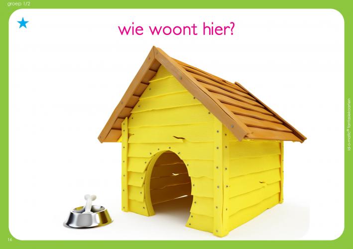 Tekenopdracht: Wie woont hier?