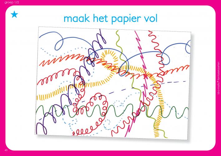 Tekenopdracht: Maak je papier vol