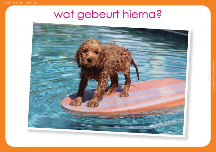 Tekenopdracht: Wat gebeurt hierna?