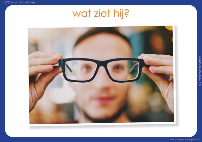 Tekenopdracht: Wat ziet hij?