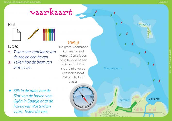 Drawing command: navigating map