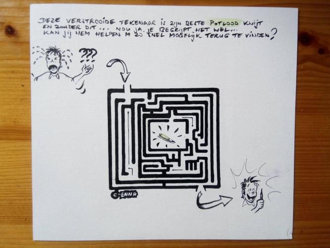 Special weekend edition: 'Help jij mij m'n potlood terug te vinden...?