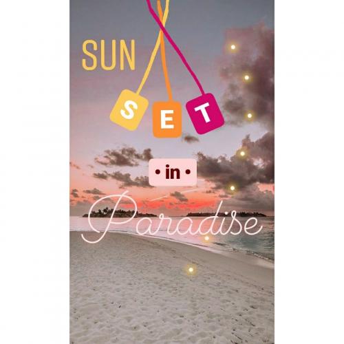 Sunset in Paradise 