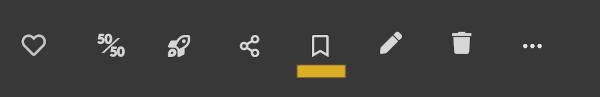 <a class="removable-mention" data-mentionid="163532" href="/useroverview/163532/Teresa%20Seia">@Teresa Seia</a> Thank you, glad you find it valuable! And it's true, it's useful for me too 🙂 As for bookmarking, just press the icon underlined in yellow in the picture below. You can find it under the post, close to the heart icon. Then to access your bookmarks page just click on the same icon at the top right-hand side of the screen.