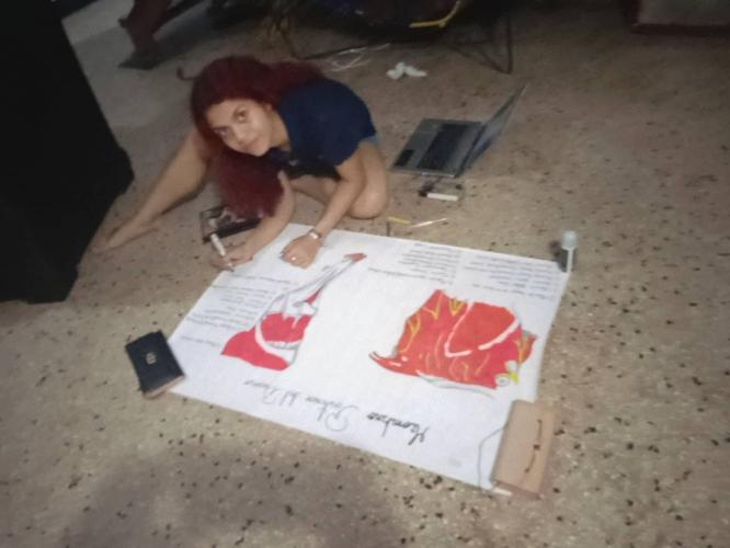 Preparing for my anatomy exhibition