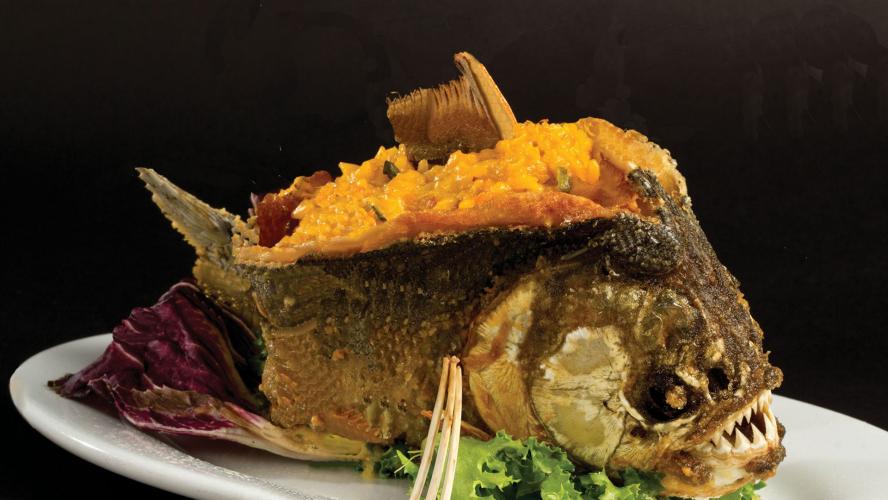 Heerlijke Gerechten PiraÑa A La Sarrapia.