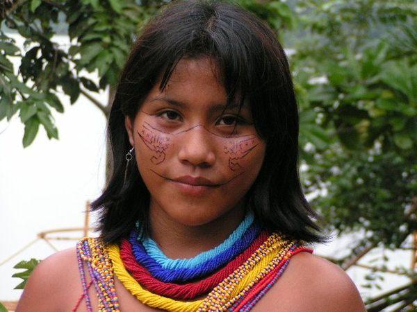 De Vrouw Piaroa Venezolana